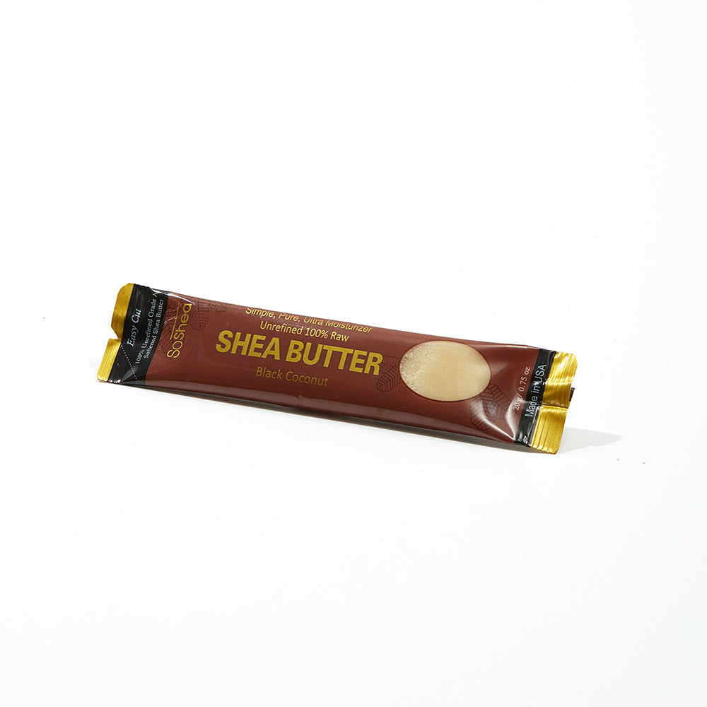 Black Coconut | Shea Butter Mini Packets – Oh My Beauty