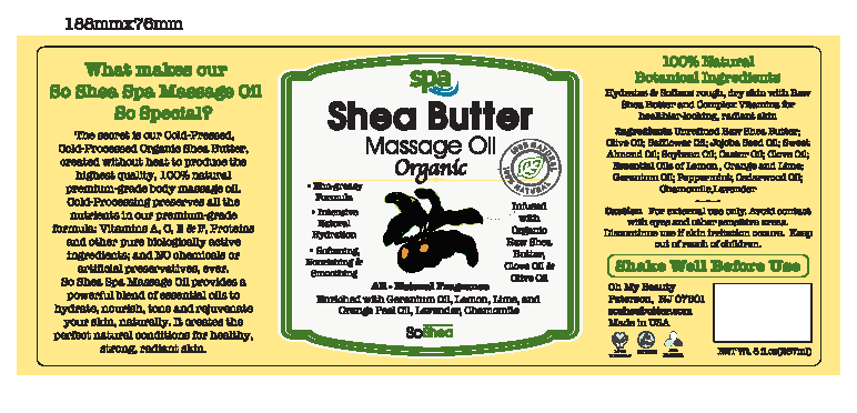 Shea Butter All Body Massage Oil