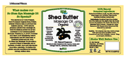 Shea Butter All Body Massage Oil